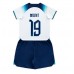 Günstige England Mason Mount #19 Babykleidung Heim Fussballtrikot Kinder WM 2022 Kurzarm (+ kurze hosen)